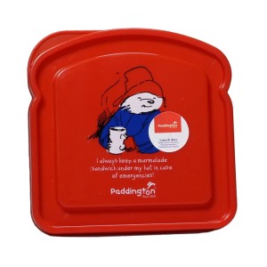 LBOX1PA02 Lunch Box Plastic - Paddington Bear Sandwich